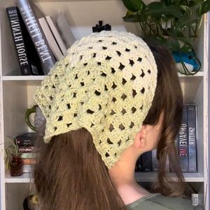 HANDMADE crochet bandanas